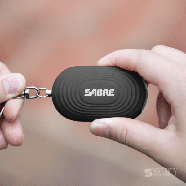 Sabre Black Person Alarm with Led Light - Imagen 3