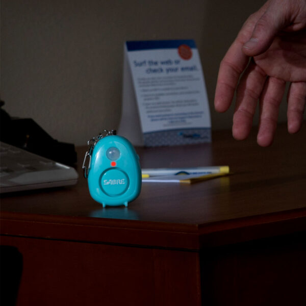 Sabre Turquoise Personal Alarm Motion - Imagen 2